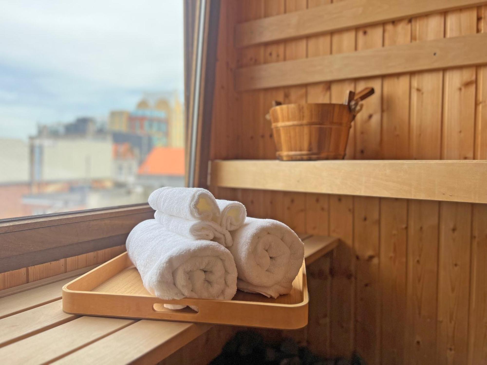 Astrid Sauna Appartement Antwerpen Bagian luar foto